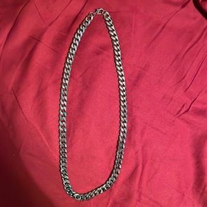 18in Sliver Plated Chain